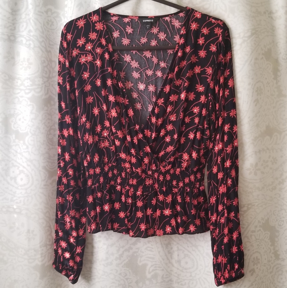 Express floral top